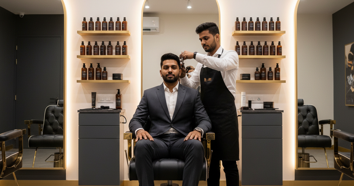 men hair cut