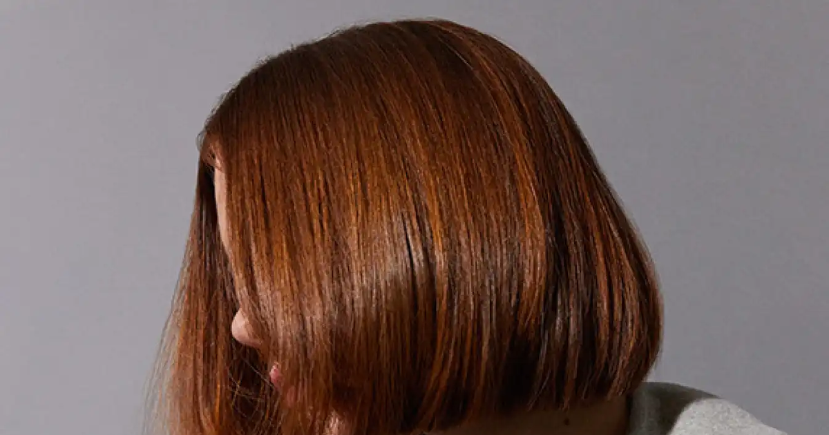 Glossy copper bob showing the precision behind a premium haircut price Bangalore clients pay